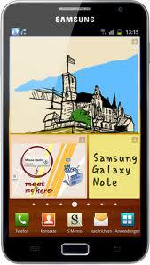 Смартфон Samsung Galaxy Note GT-N7000 Blue - Черногорск